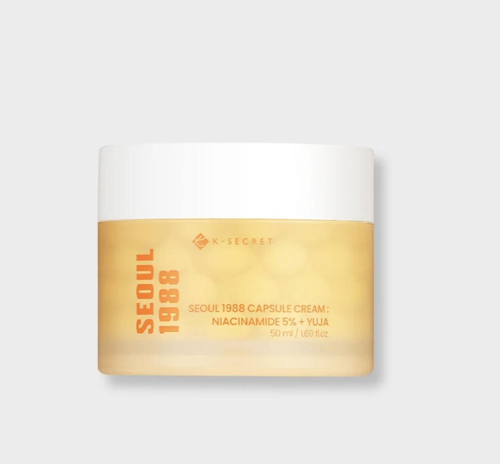 [seoul yuja cream] Seoul 1988 Capsule Cream : Niacinamide 5% + Yuja 50ml