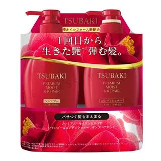 [tsubaki moist & repair set] Tsubaki Premium Moist & Repair Shampoo & Conditioner Set 450ml