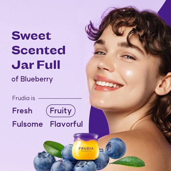 FRUDIA - Blueberry Hydrating Honey Lip Balm - Image 2