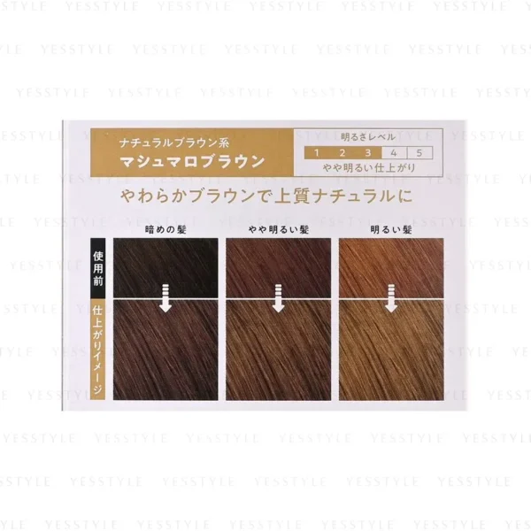 Kao - Liese Creamy Bubble Hair Color Marshmallow Brown - Image 2