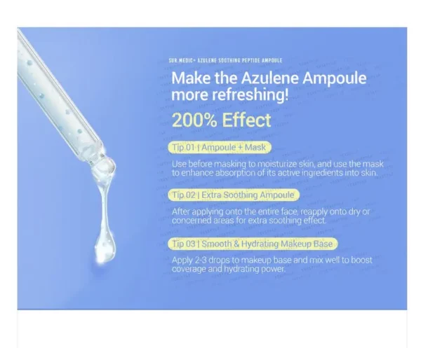 NEOGEN - Surmedic Azulene Soothing Peptide Ampoule 80ml - Image 5