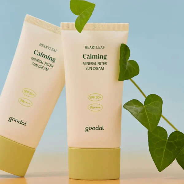 goodal heartleaf calming mineral filter sun cream-50ml