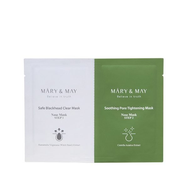 Mary&May - Daily Safe Black Head Clear Nose Pack Set - Image 4