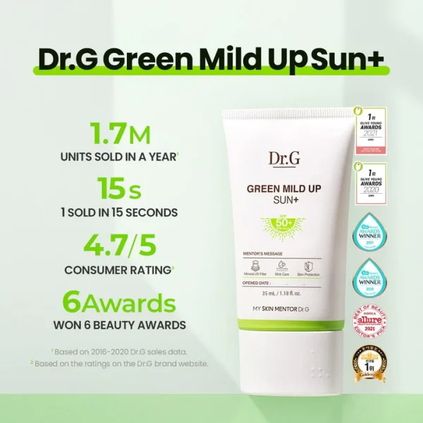 Dr.G - Green Mild Up Sun [50ml] - Image 4