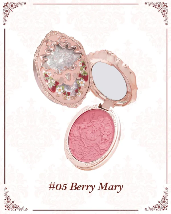 Flowerknows - Strawberry Rococo Embossed Blush - Berry Mary