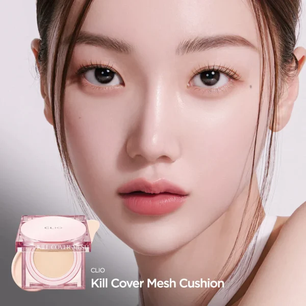 CLIO KILL COVER MESH GLOW CUSHION Mini SPF50+ PA++++ - 03 Linen - Image 4