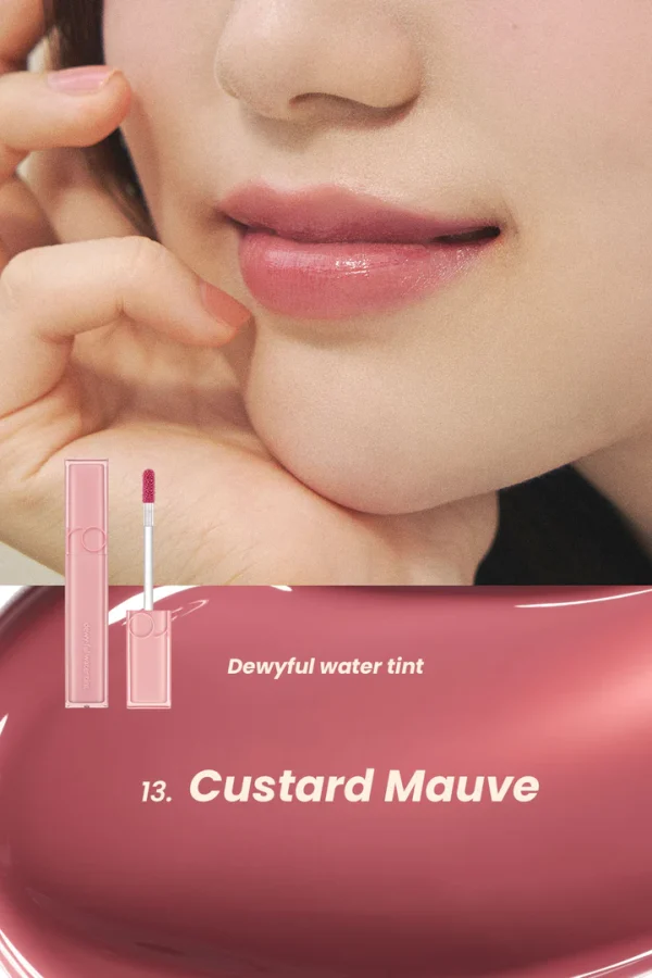 Romand - Dewyful Water Tint Muteral Nude Series - 13 Custard Mauve - Image 2