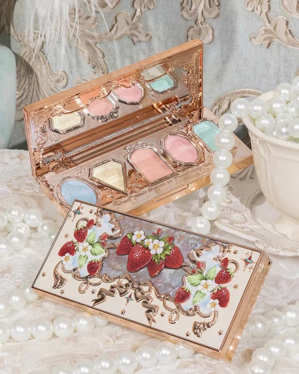 Flower Knows - Strawberry Rococo Eyeshadow- Creamy Macarons - Image 2