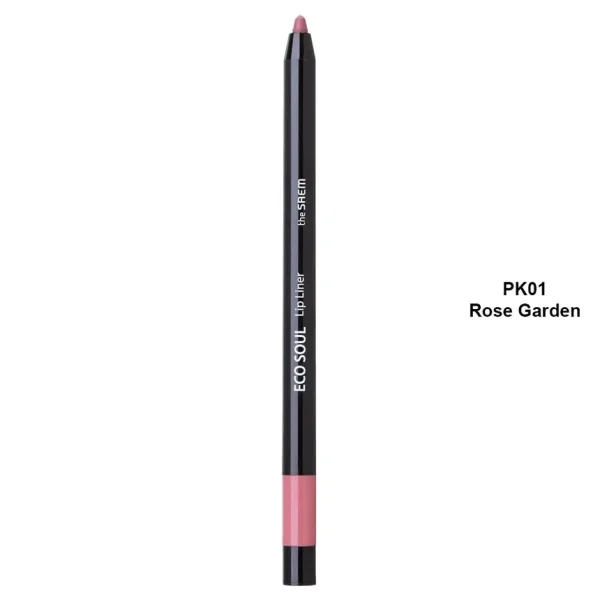 The Saem - Eco Soul Lip Liner - PK 01 Rose Garden