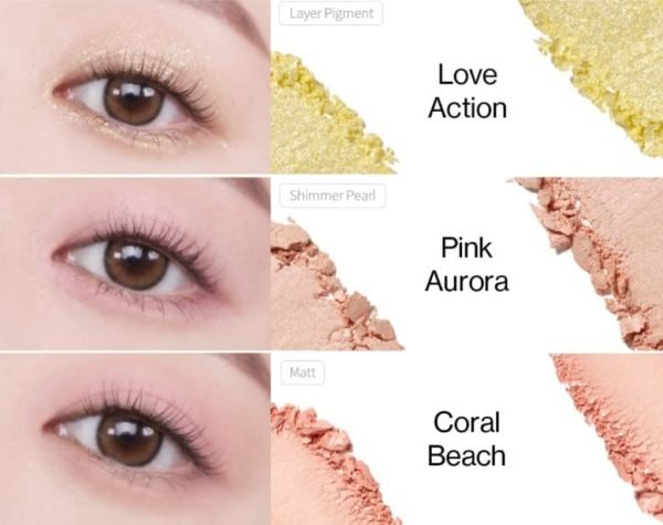 UNLEASHIA Glitterpedia Eye Palette - N°7 All of Peach Ade - Image 3