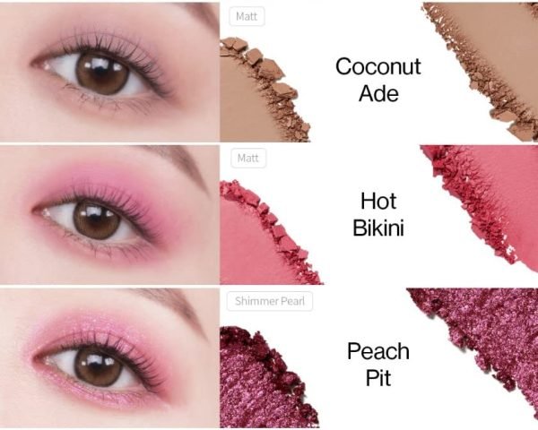 UNLEASHIA Glitterpedia Eye Palette - N°7 All of Peach Ade - Image 5