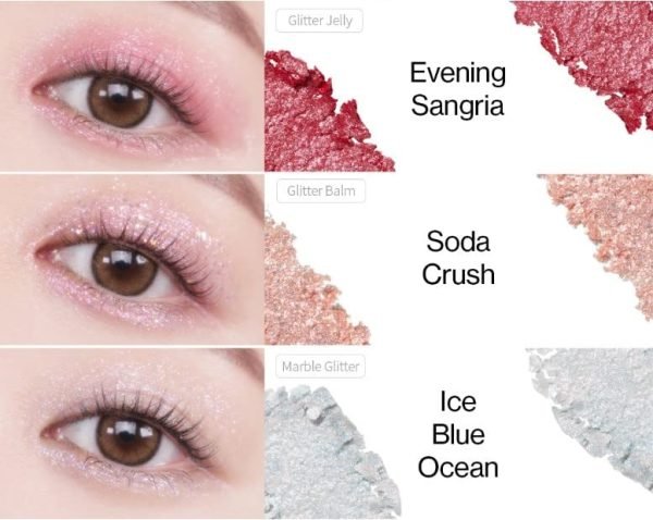 UNLEASHIA Glitterpedia Eye Palette - N°7 All of Peach Ade - Image 4