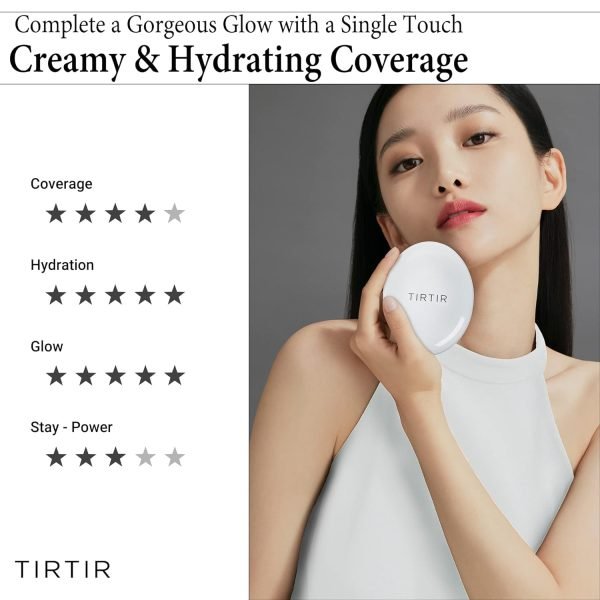 TIRTIR My Glow Cream Cushion - 3 Colors [#23 Sand] - Image 3