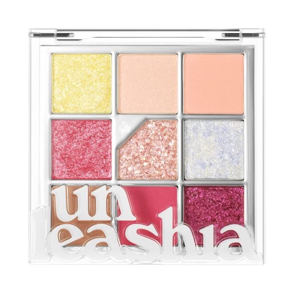 UNLEASHIA Glitterpedia Eye Palette - N°7 All of Peach Ade