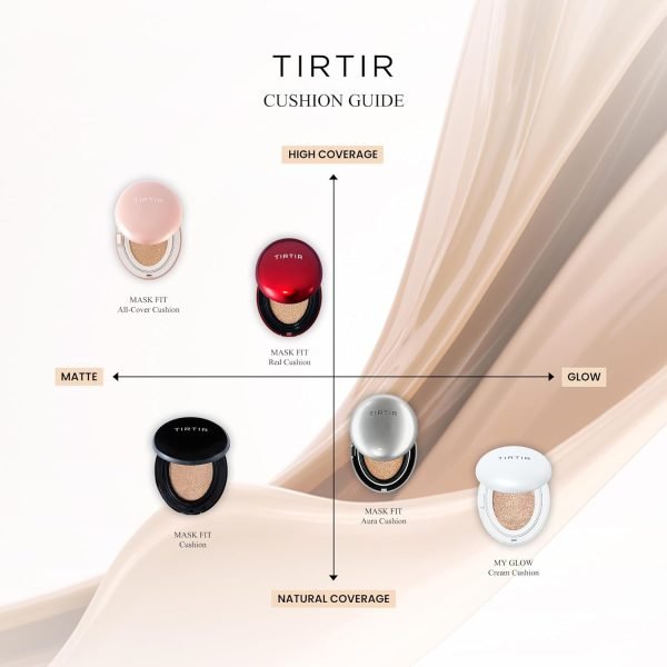 TIRTIR My Glow Cream Cushion - 3 Colors [#23 Sand] - Image 7