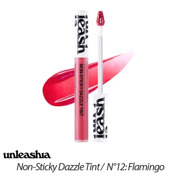 UNLEASHIA - Non-Sticky Dazzle Tint - No.12 Flamingo