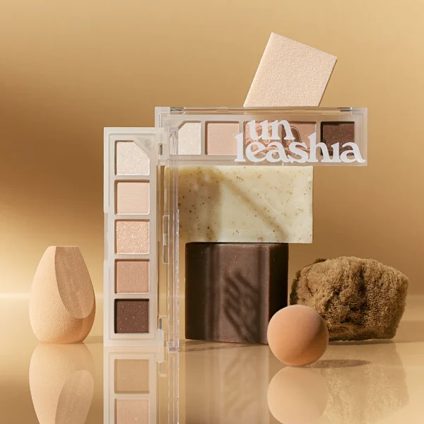 UNLEASHIA Mood Shower Eye Palette No.3 Nude Shower - Image 5