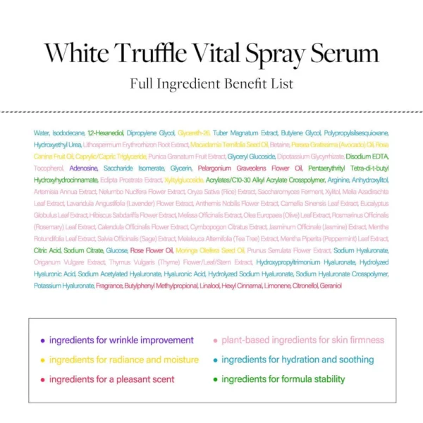 d'Alba White Truffle Vital Spray Serum 100ml - Image 7