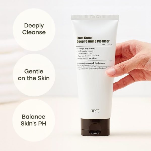 Purito SEOUL - From Green Deep Foaming Cleanser [150ml]