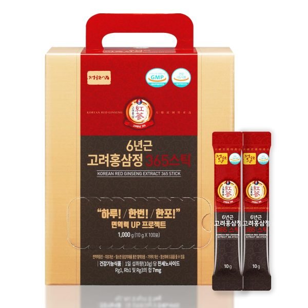 JUNGWONSAM - Korean Red Ginseng Extract 365 Stick [10g*30 sticks]