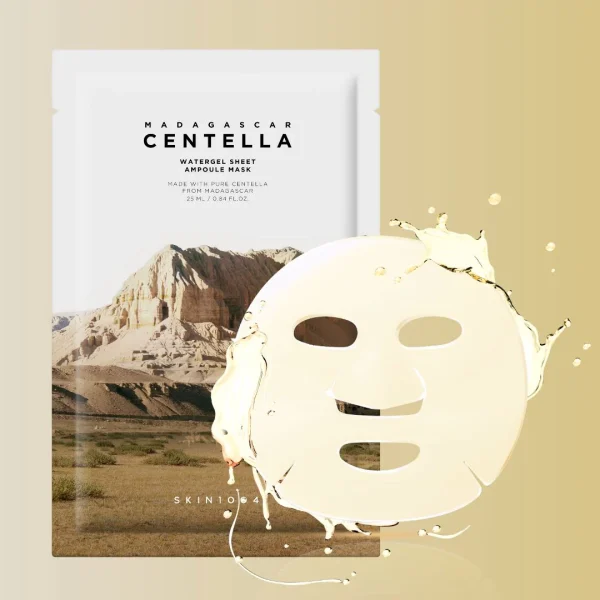 SKIN 1004 - Madagascar Centella Watergel Sheet Ampoule Mask