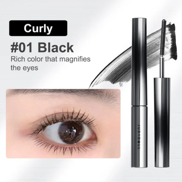 Judydoll - 3D Curling Eyelash Iron Mascara - Curly #01Black [2g]