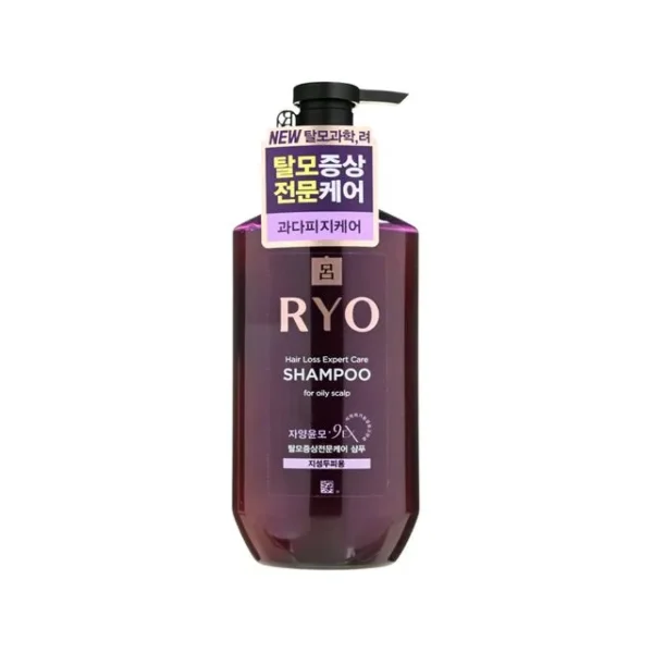 Ryo - Hair Loss Expert Care 9EX Shampoo For Oily Scalp [400ml]