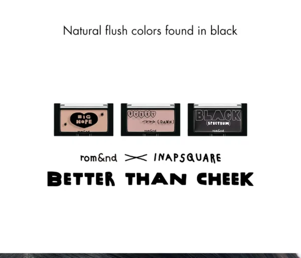 Romand Better Than Cheek INAPSQUARE Edition (B03 Black Balm) - Image 6