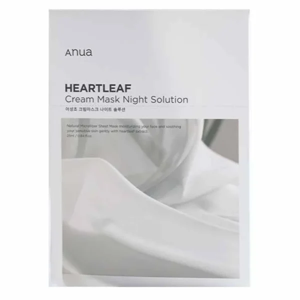 Anua - Heartleaf Cream Mask Night Solution