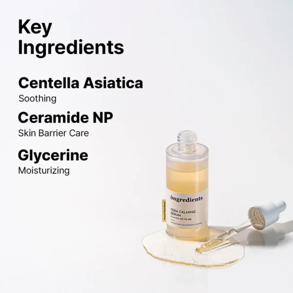 ongredients - Cera Calming Serum 50ml - Image 2