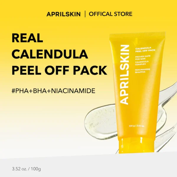 APRILSKIN - Real Calendula Peel Off Pack 100g - Image 2