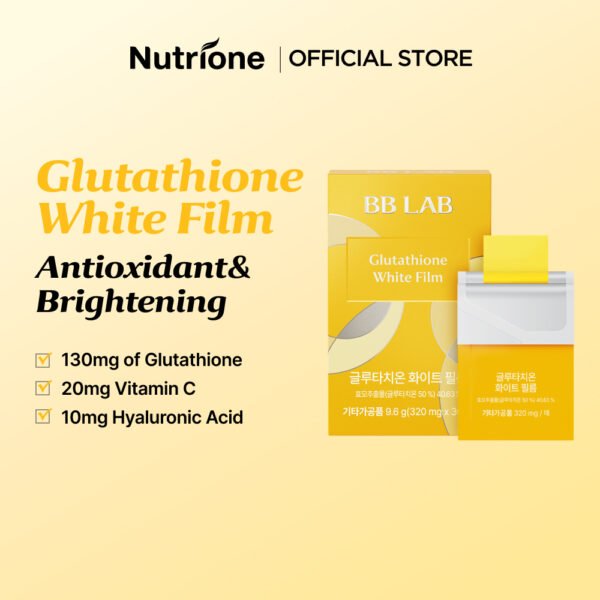 Nutrione - Glutathione White Film 320mg x 30 films - Image 5