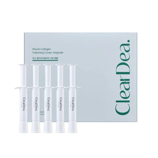 ClearDea- Mucin Collagen Voluming Cream Ampoule 4ml x 5pcs
