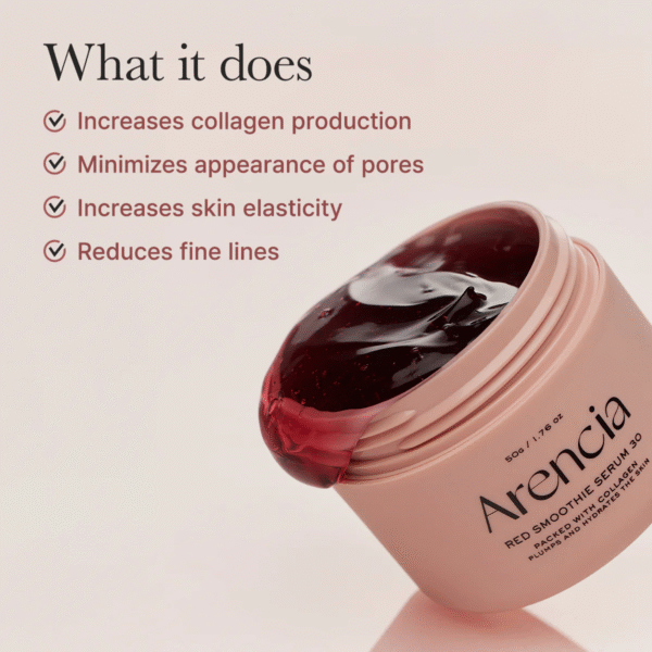 Arencia - Fresh Red Smoothie Serum 30 50g - Image 2