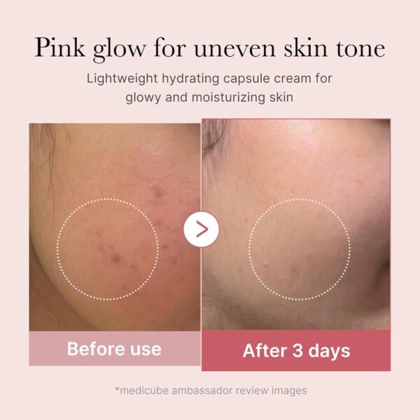 medicube - PDRN Pink Collagen Capsule Cream - Image 2
