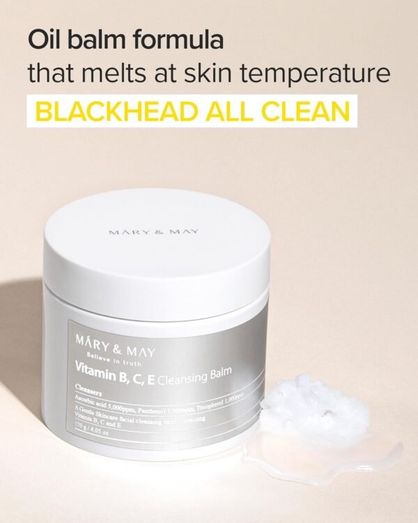 Mary&May - Vitamin B, C, E Cleansing Balm - Image 2