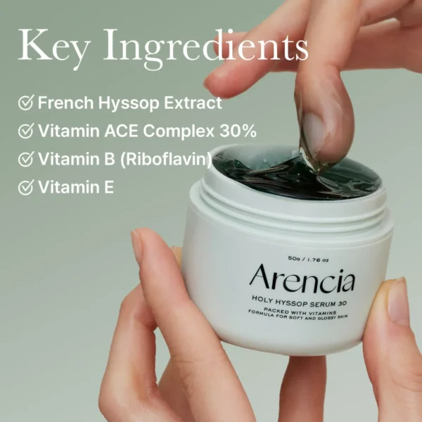 Arencia - Holy Hyssop Serum 30 50g - Image 5